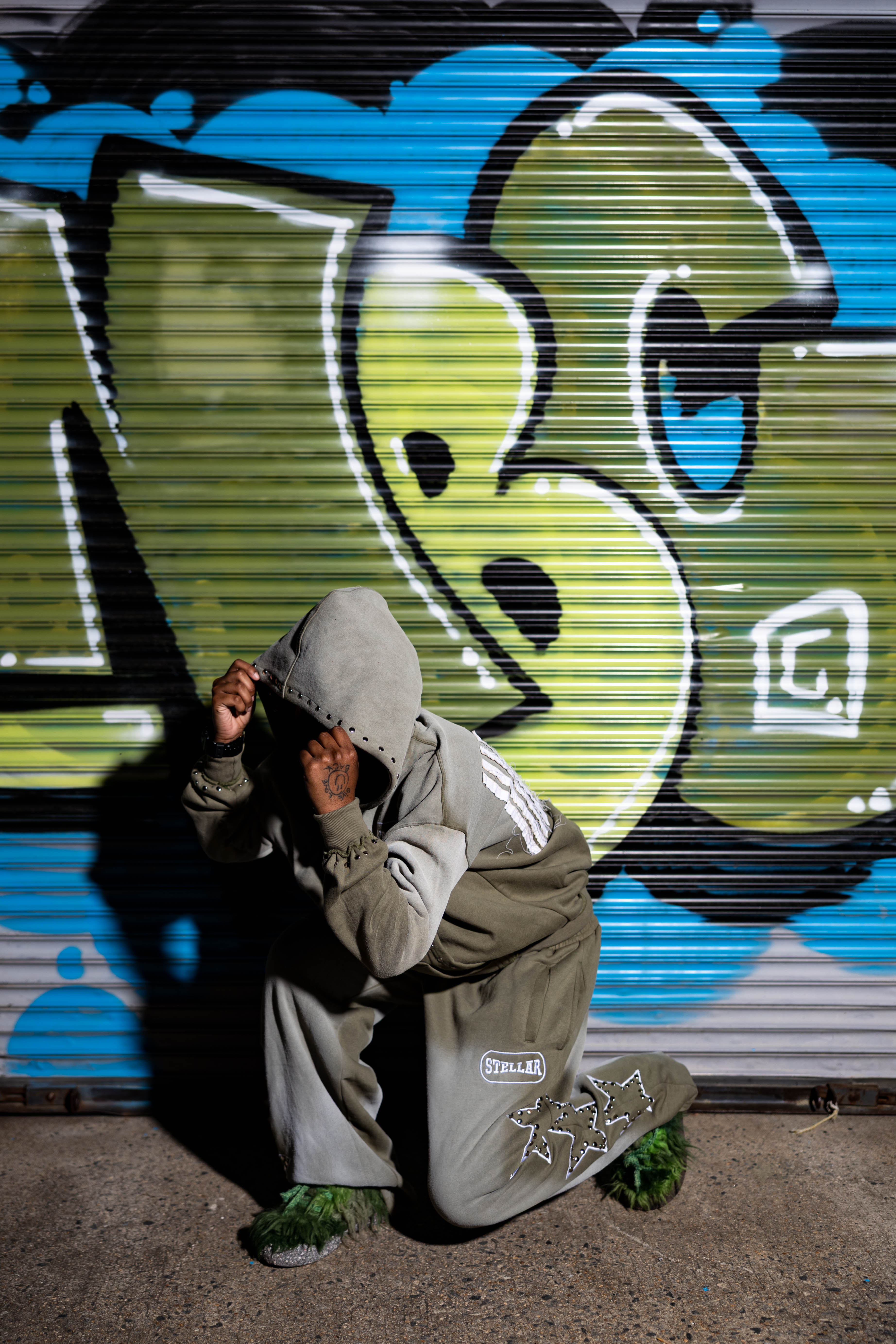 "STELLAR" Moss Green Sweatsuit