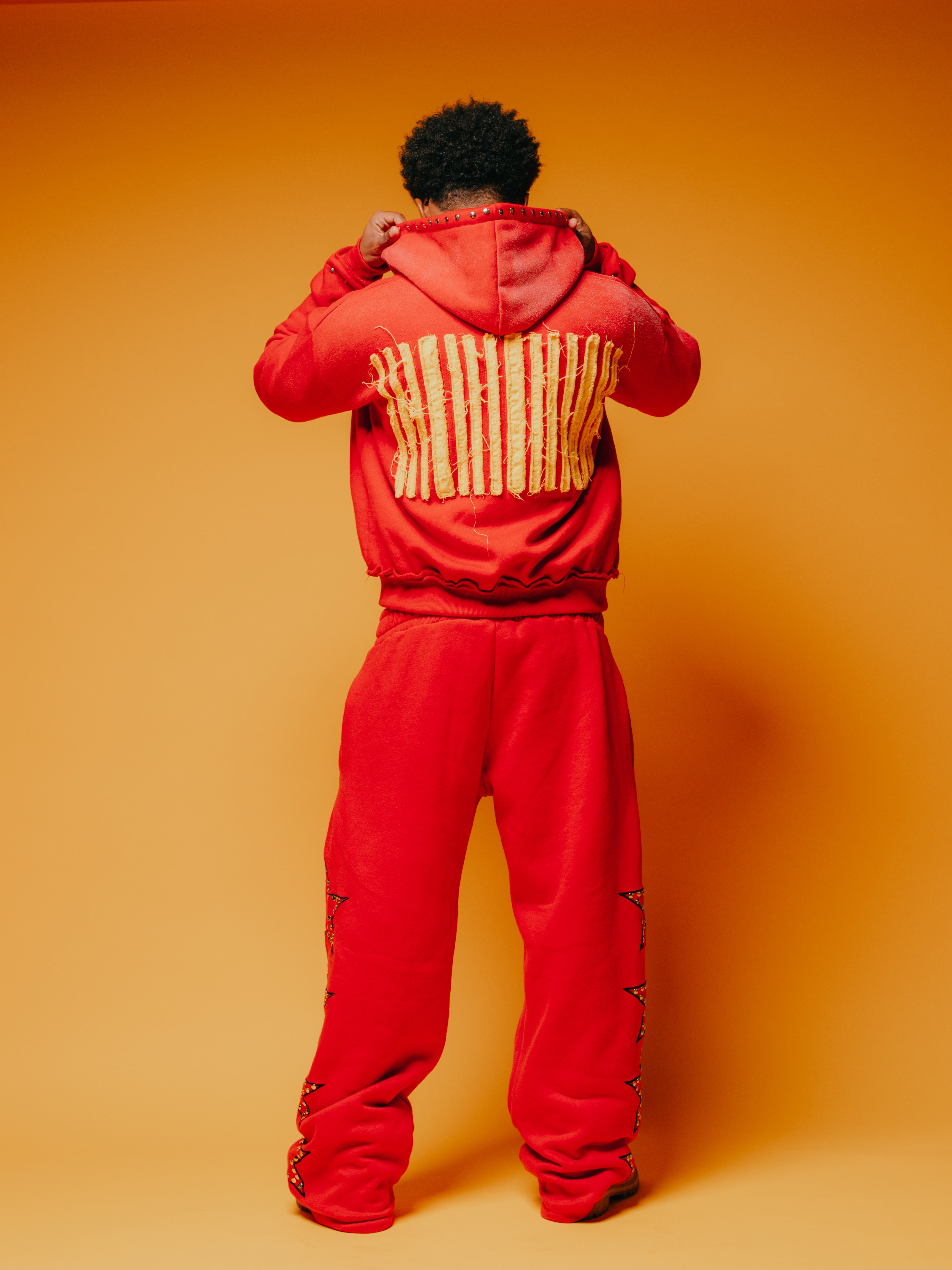 "STELLAR" Red Sweatsuit