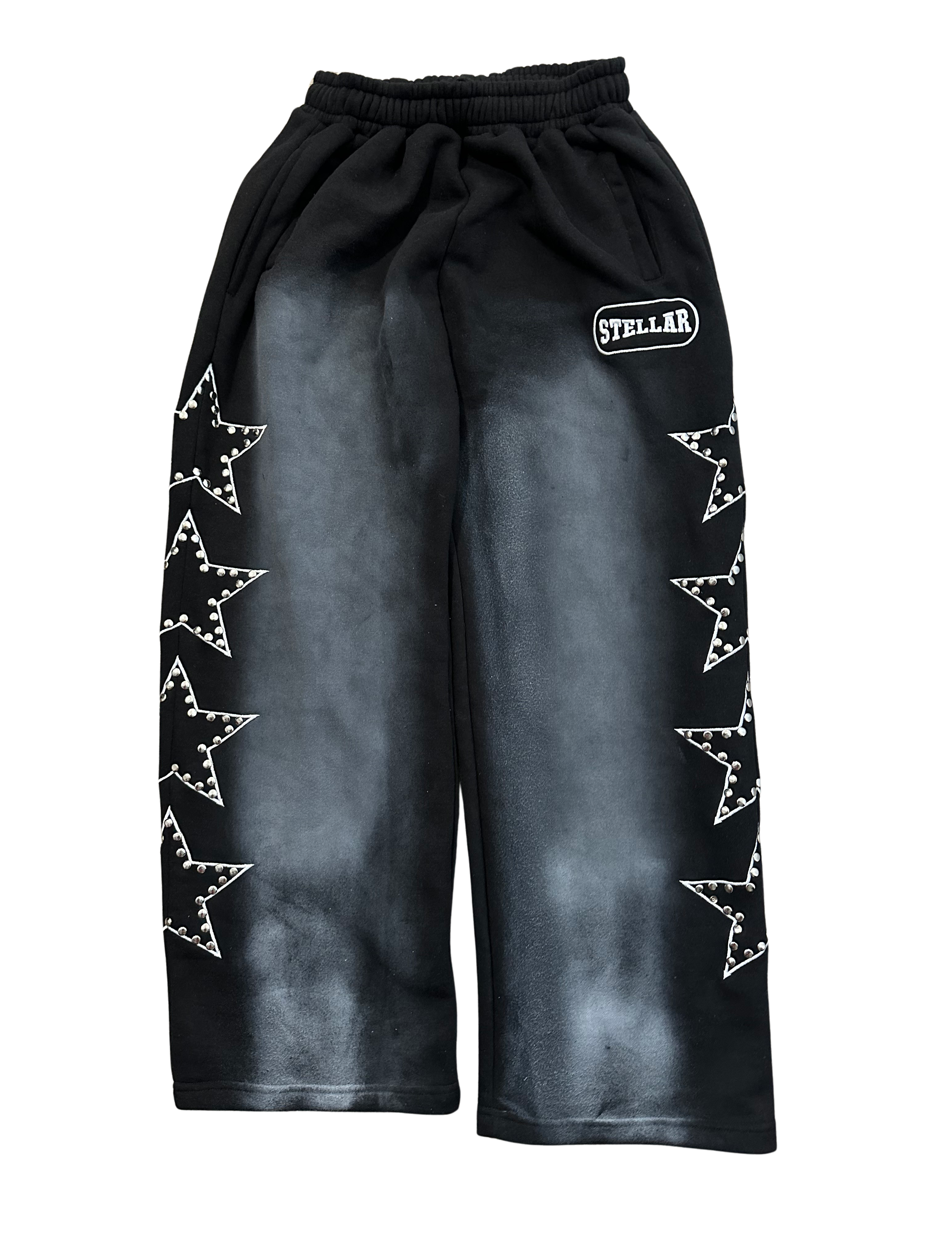 "STELLAR" Black Sweatpants
