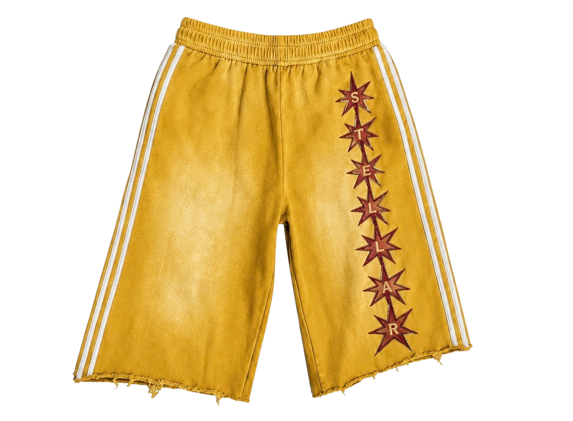 Stellar Capri Shorts (YELLOW)